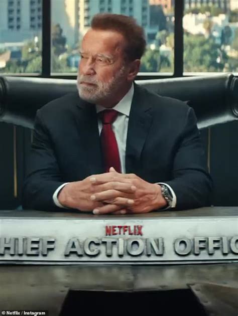 Arnold Schwarzenegger hired as chief action officer at Netflix